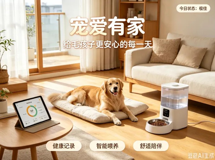 宠爱有家：科学养宠健康管家与同城宠友圈，入驻即领新手养宠大礼包