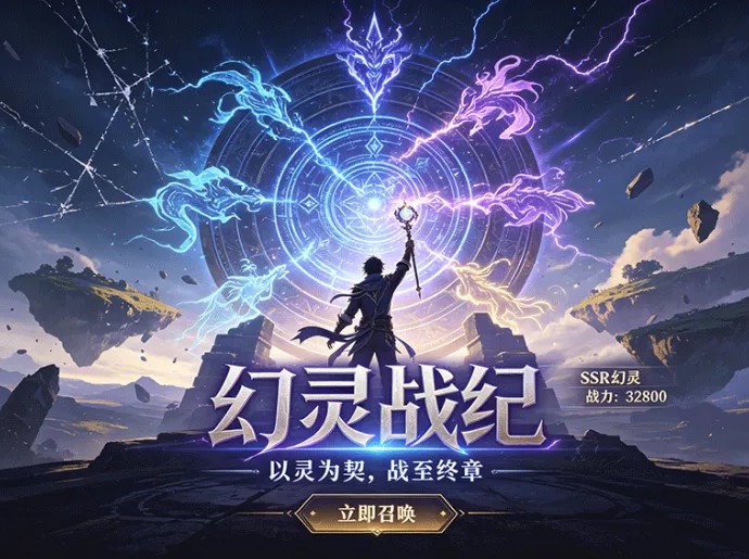 幻灵战纪公测震撼开启：全员无废卡策略放置，新手登录送百连抽与神级幻灵