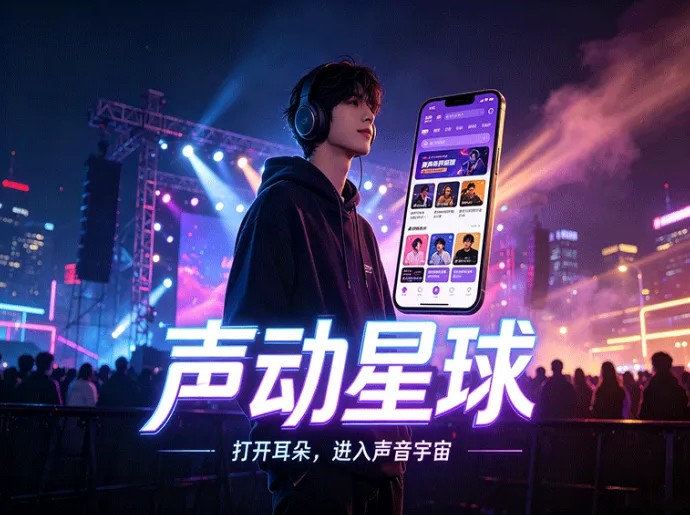 声动星球新平台发布，听歌互动+音乐创作双玩法正式开启
