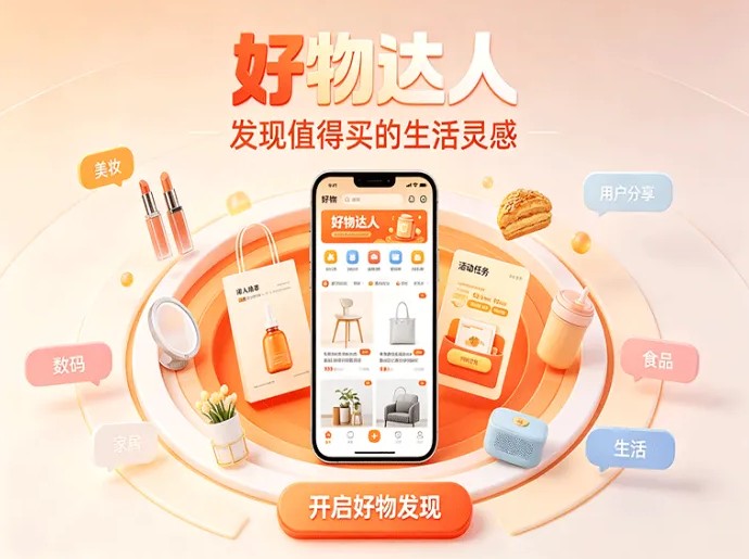 好物达人新平台发布，精选商品与分享任务同步开放，手机端轻松上手