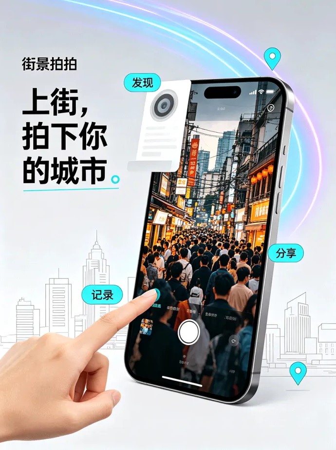 街景拍拍任务上线体验：随手拍商户门头与招牌，单张审核通过直接到账零钱