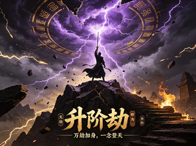 ​ 《升阶劫》仙侠养成新项目，修炼升阶挑战渡劫之路
