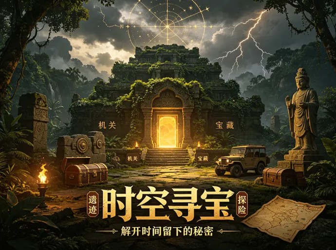 时空寻宝开启首测！每日切换地图，搜寻各处隐藏宝箱