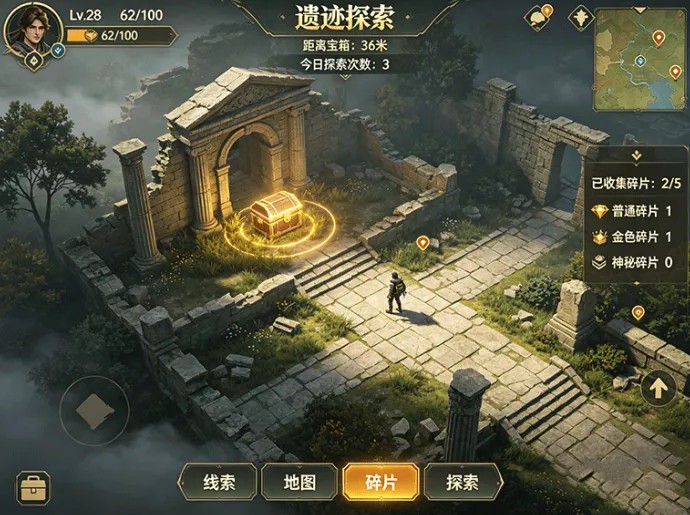 时空寻宝开启首测!每日切换地图,搜寻各处隐藏宝箱
