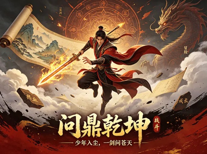 闯荡玄幻江湖，问鼎乾坤新项目，战斗养成与秘境探索完美相融