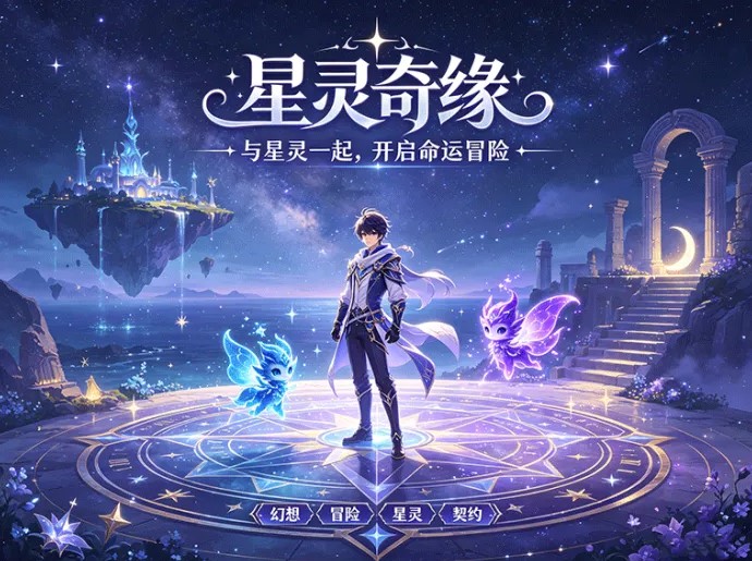 奇幻风养成来了，星灵奇缘，一边收集星灵一边闯荡奇妙冒险