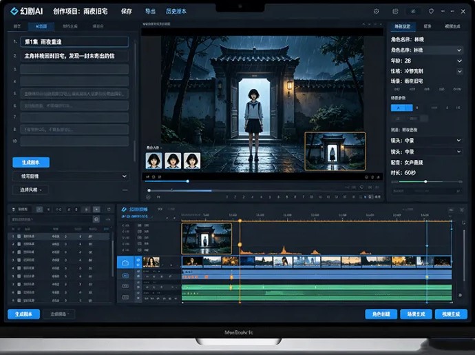 幻剧AI开启剧情创作模式,短剧内容制作有了新玩法