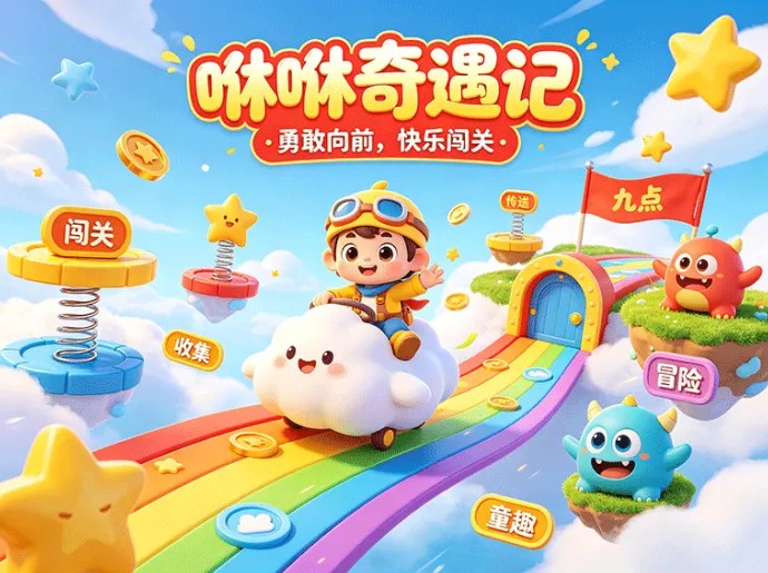 咻咻奇遇记开放冒险模式，探索未知世界解锁更多资源