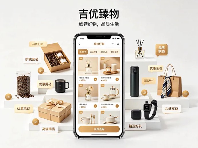 吉优臻物新平台开放，精选好物带来全新的购物体验