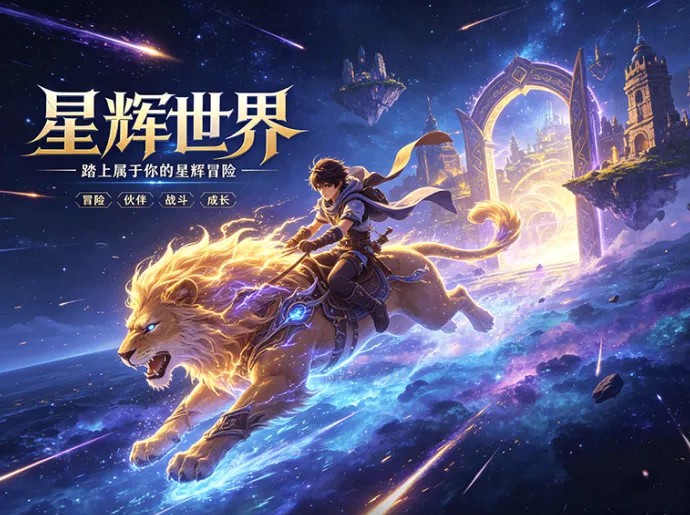 星辉世界全新开放，五种小游戏解锁不同冒险玩法