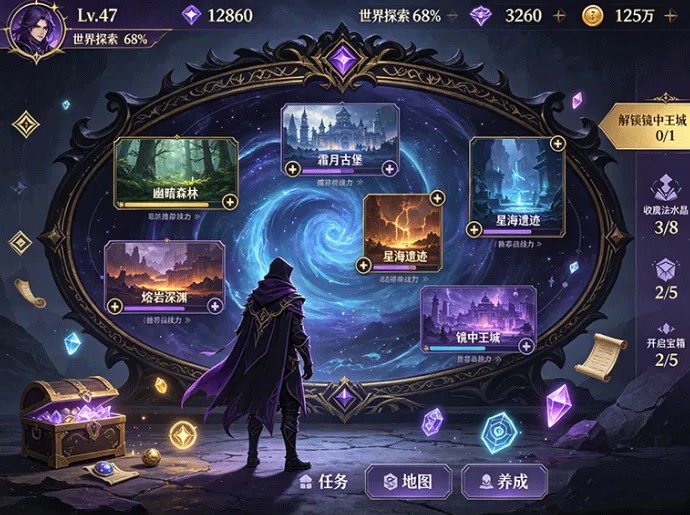 魔镜奇幻上线,探索神秘世界解锁奇幻玩法