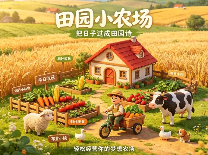 ​田园小农场开启新篇章 种植养殖加工一体化玩法