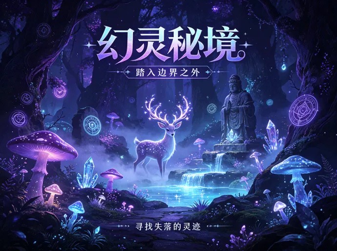 幻灵秘境奇幻首码正式开荒，百变精灵零门槛驯育，遗迹信物自由交换领跑全新旅程