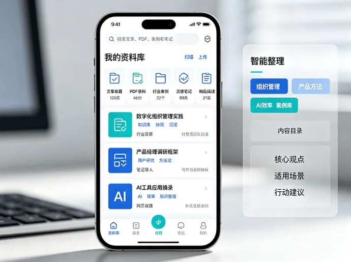 把零散资料装进一个小工具 这个项目专门解决信息不好找