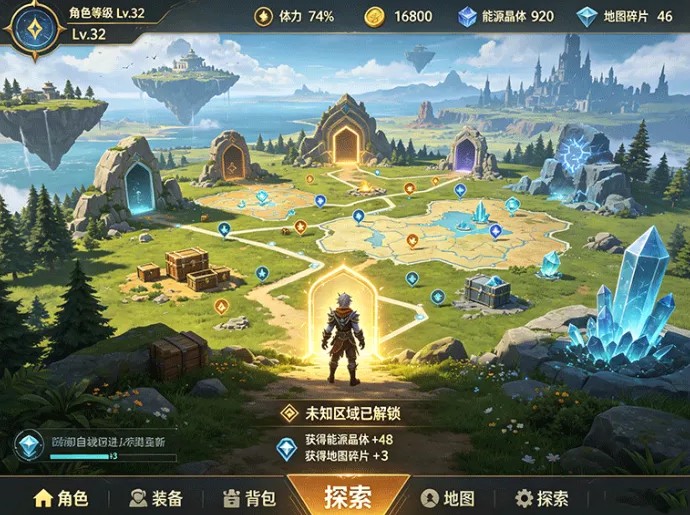 从找道具到解锁新玩法,万象寻宝开启探索任务,多张地图等你发现