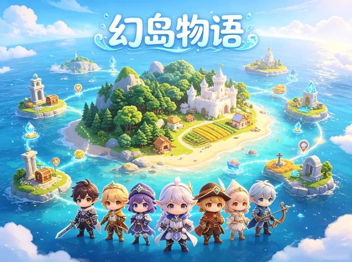 从探索地图到建设小岛，幻岛物语开启伙伴收集与岛屿养成玩法