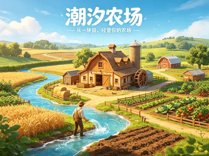  潮汐农场上线，种植经营与农场养成结合，从荒地开始一步步扩建