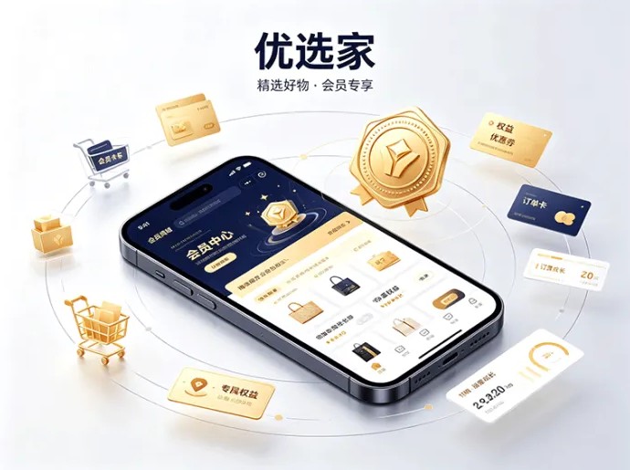 ​优选家上线，商城消费与会员体系结合，日常购物玩法更清晰