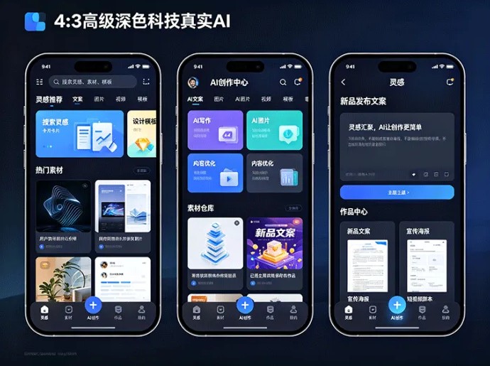 灵感仓开启AI创作玩法,素材获取与内容生产一站式展开
