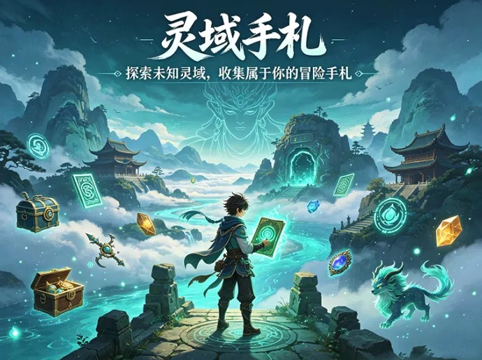 灵域冒险由此启程！灵域手札边走边收集，慢慢打磨专属角色