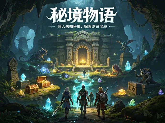 一边探索一边养成！秘境物语新增资源收集，完整玩法循序开启