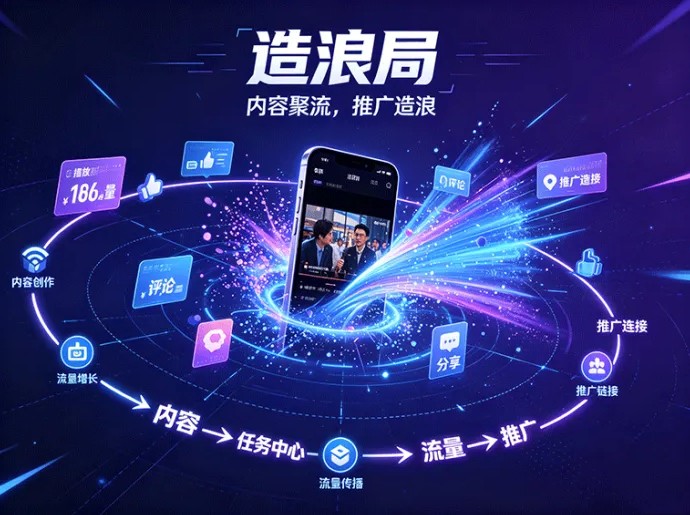 深耕内容,引爆流量!造浪局开启从创作到推广的一体化玩法