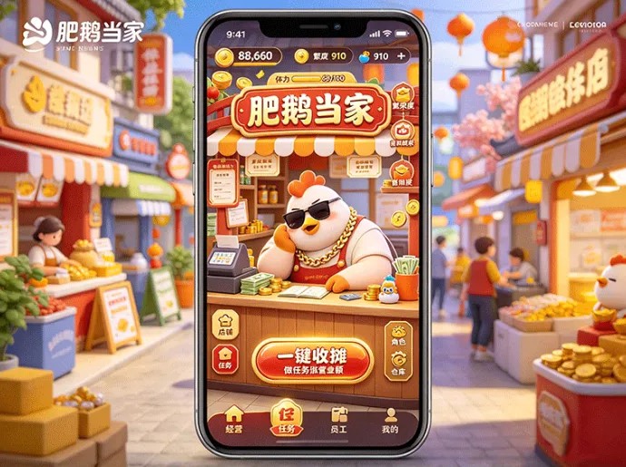 魔性萌鹅闪亮登场！肥鹅当家以解压玩法加持，冲刺高留存休闲 IP