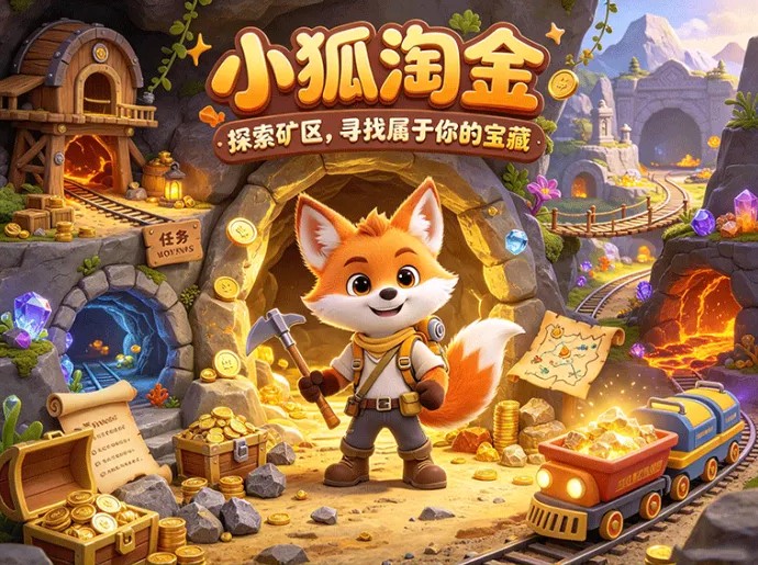 小狐淘金趣味玩法揭晓！任务闯关外出寻宝，开启丰富的资源收集体验