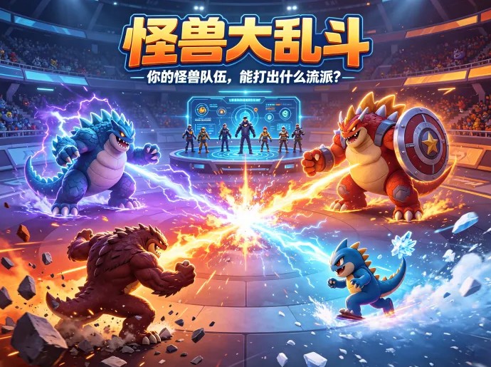 从怪兽选择到阵容组合，怪兽大乱斗怎么玩出自己的战斗风格？