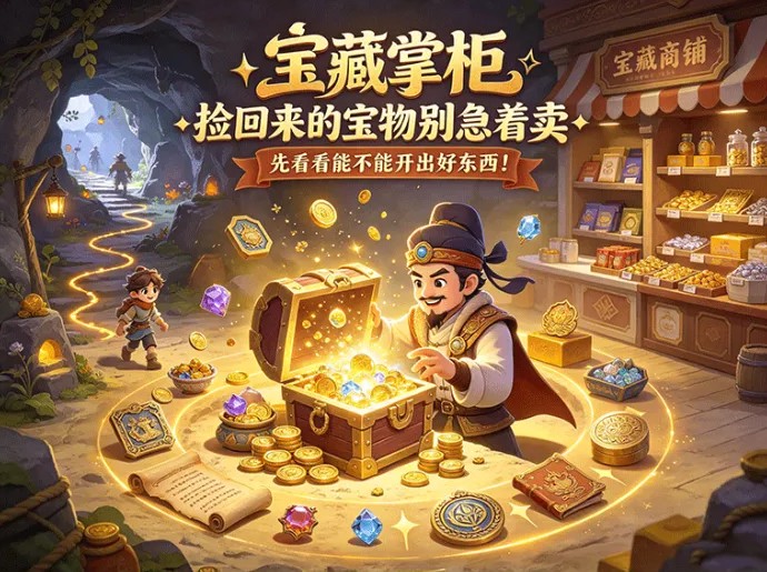 宝藏掌柜怎么玩？捡回的宝物先别着急售卖，看看能否开出珍稀好物