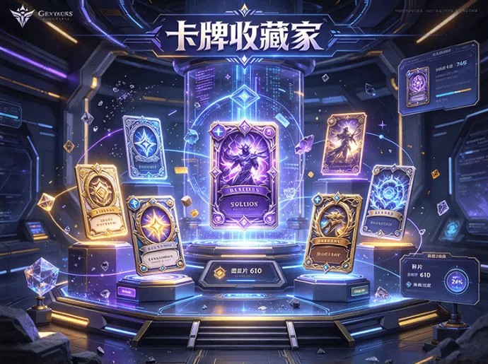 卡牌收藏家怎么玩?收集各式卡牌,一点点把图鉴全部填满