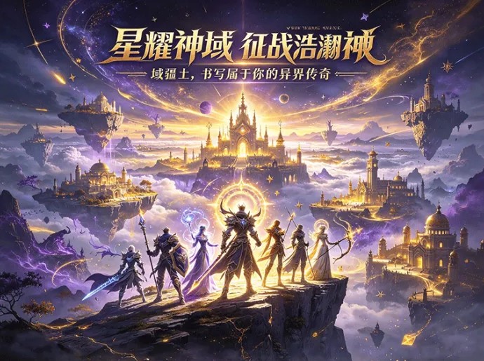 驰骋神域疆土开启热血冒险！解读星耀神域异界征战核心玩法