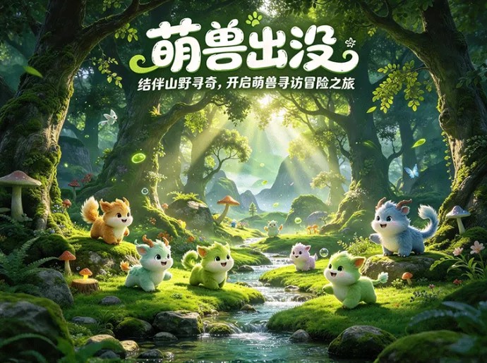 奔赴山野寻觅萌兽伙伴,萌兽出没如何打造结伴探索的奇趣玩法