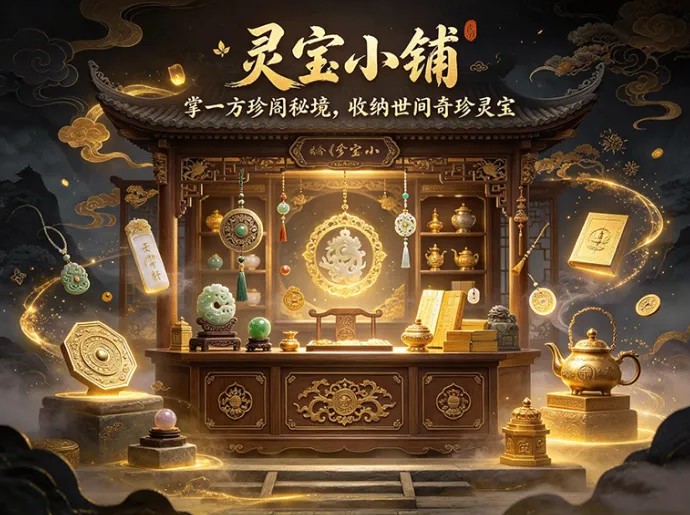 开局一间灵宝小铺!四处搜集奇珍异宝,逐步壮大珍阁收藏