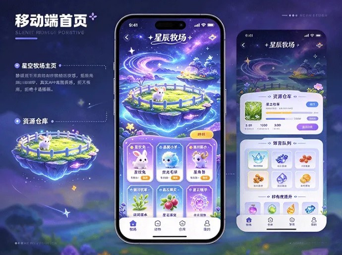 在星空之中经营牧场是什么感觉?星辰牧场解锁不一样的星际养成!