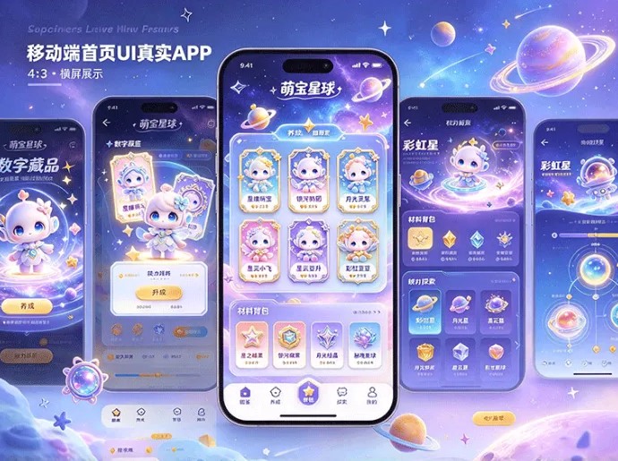 收集萌宠再悉心养成,萌宝星球带来不一样的星际数字收藏