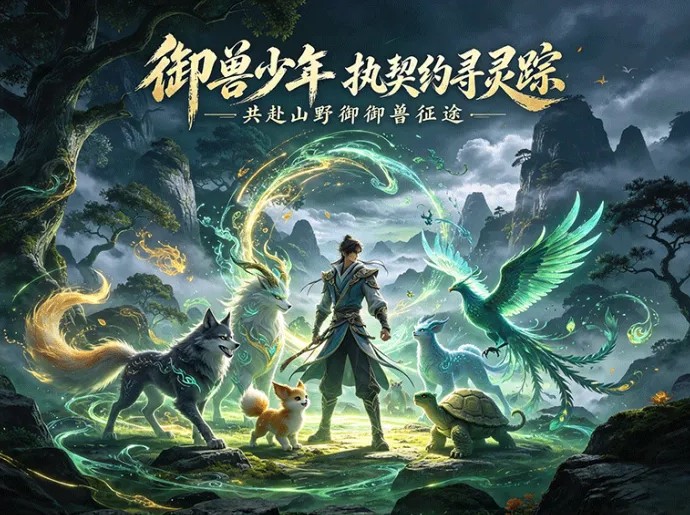 御兽少年：全新御兽玩法上线，奔赴山野寻觅灵兽，悉心培养专属伙伴