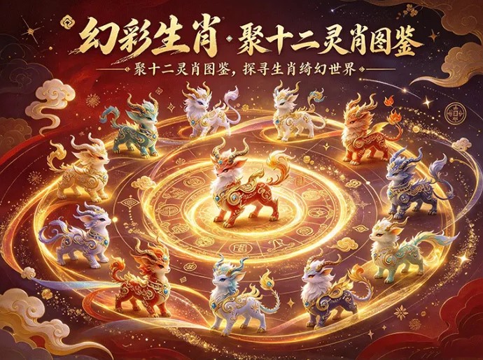 集齐十二灵肖！幻彩生肖，一边收集图鉴一边踏上奇幻冒险