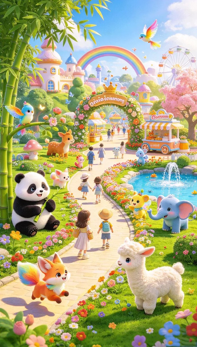 动物园还能怎么玩?奇趣动物园首码上线,收集萌宠并建设专属园区