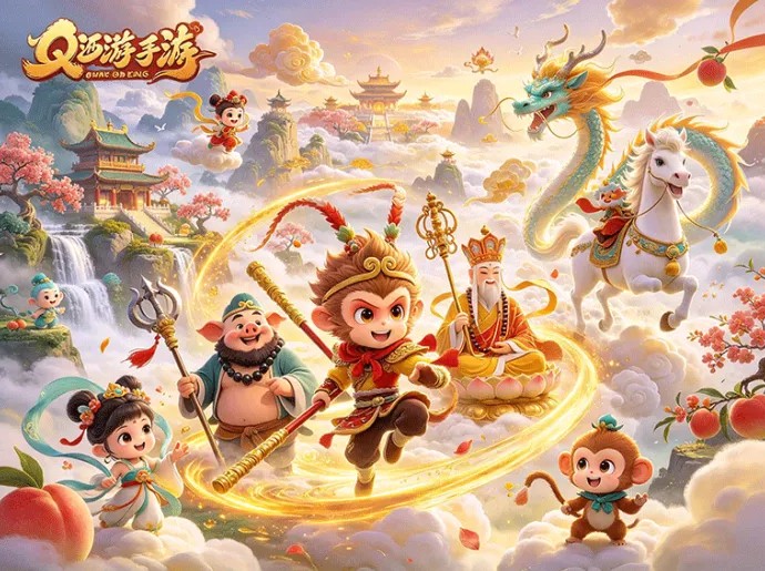 欢乐西游记新玩法来了！踏上西游之路，组队探索神话世界，解锁更多内容