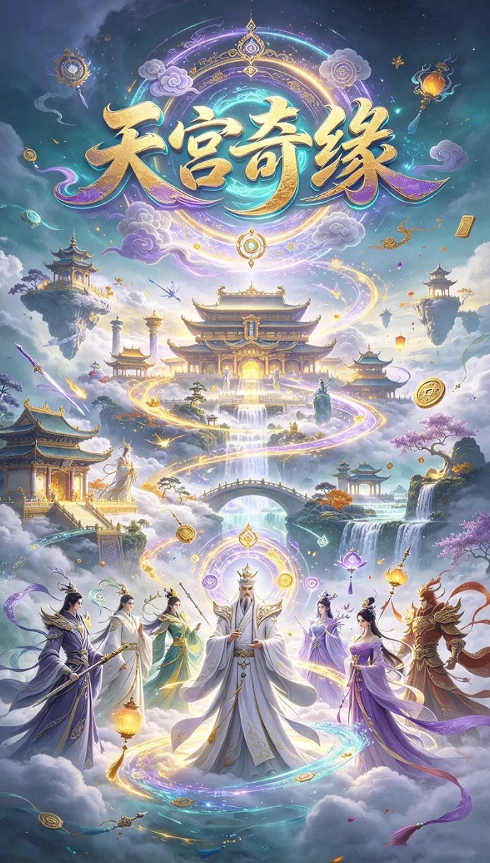天宫奇缘新首码!畅游九天云阙,集齐各路仙将解锁稀有法宝