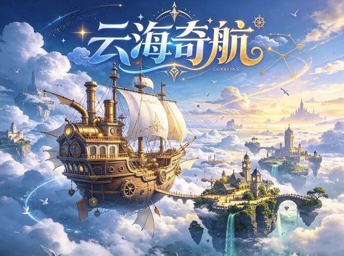 云海之中藏着浮空秘境？云海奇航，航行探索与岛屿经营双线玩法来袭