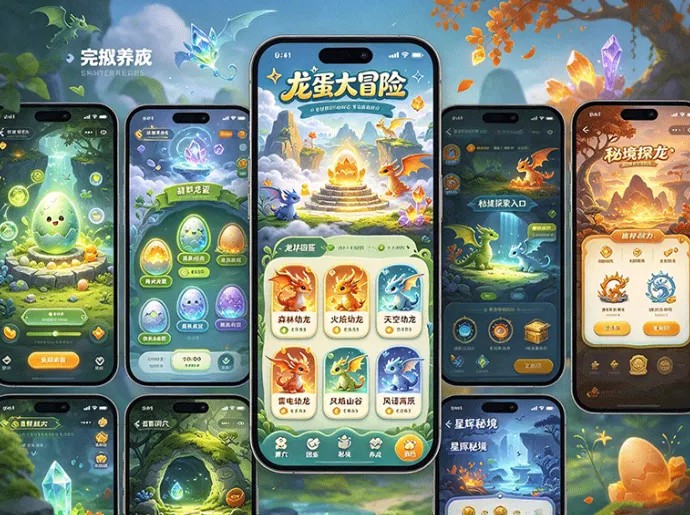 龙蛋大冒险怎么玩?孵化龙蛋出发探险,在秘境之中解锁小龙进化线