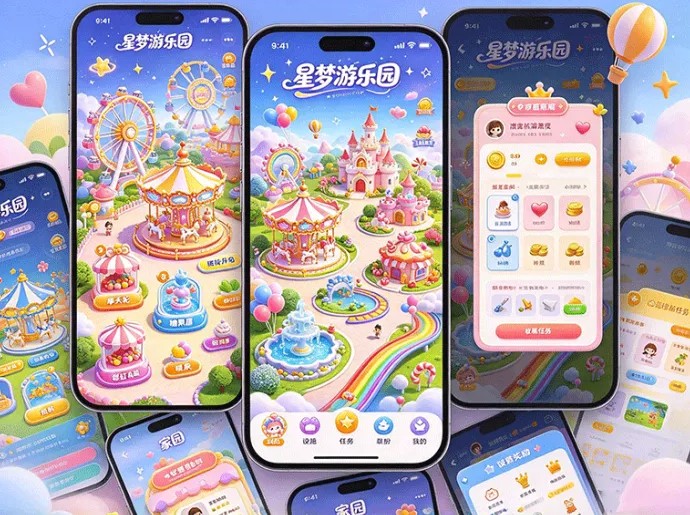 梦幻乐园经营新玩法,星梦游乐园开启,专属星光王国等你打造
